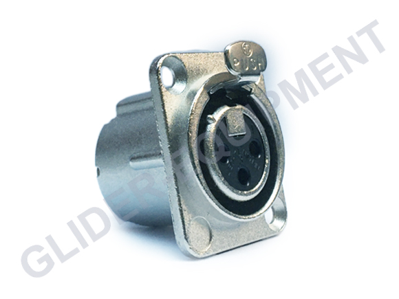 Neutrik XLR 3P chassis connector female [NC3FD-LX]